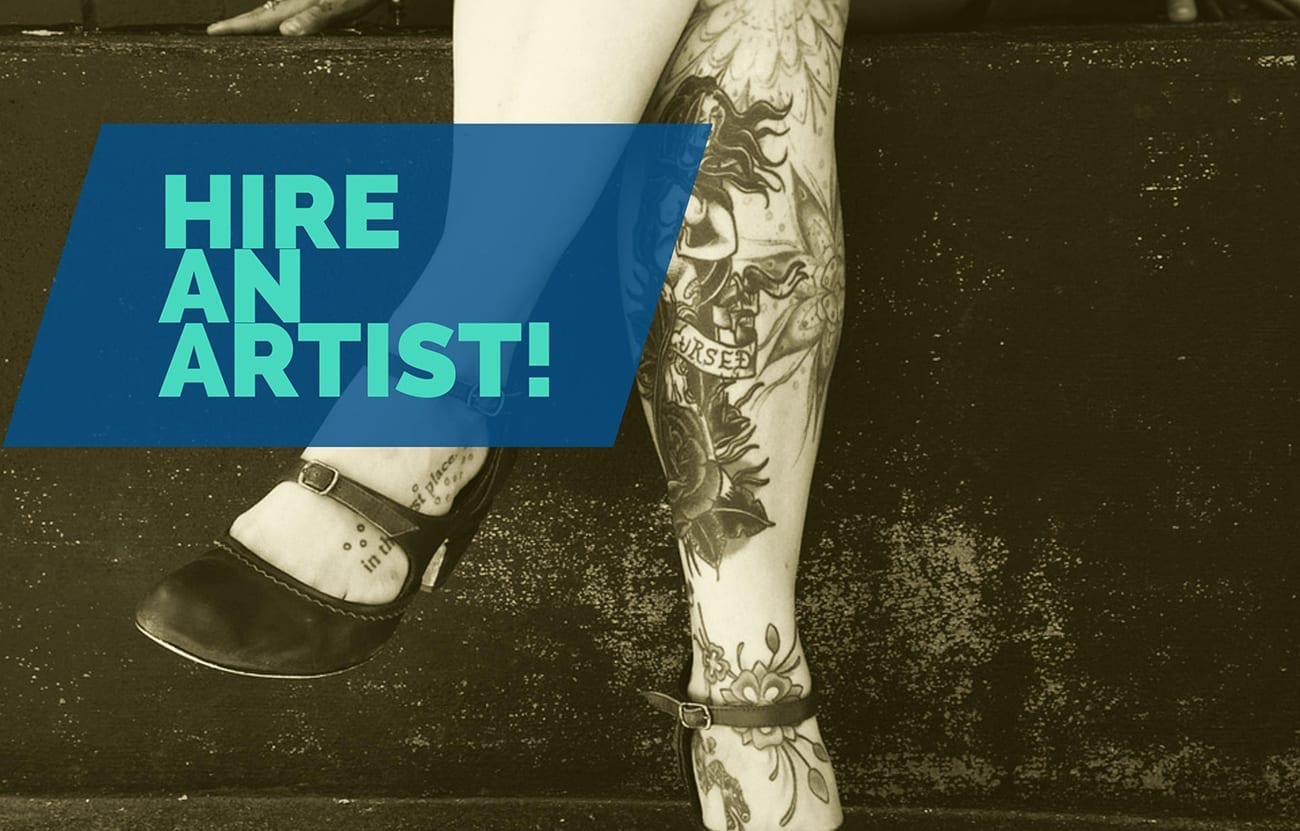 hire an artist to increase business